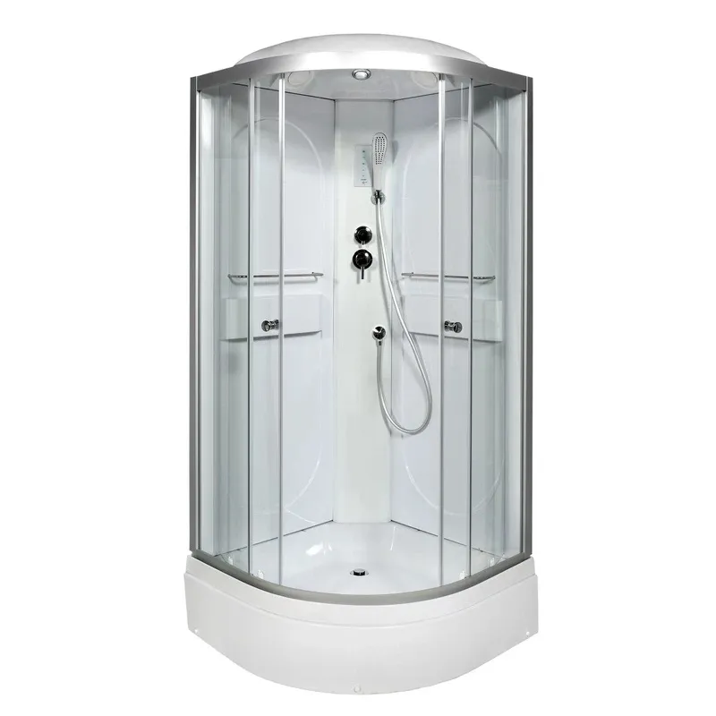 Душевая кабина Deto L 100х100 с электрикой, хром (L510EL)
Душевая кабина Deto L 100х100 с электрикой, хром (L510EL)