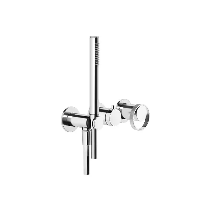 Gessi Anello Встраиваемый однорычажный смеситель на 2 выхода с перекл., ручным душем с держателем и выводом воды (внешние части), цвет: хром
Gessi Anello Встраиваемый однорычажный смеситель на 2 выхода с перекл., ручным душем с держателем и выводом воды (внешние части), цвет: хром