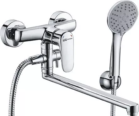 Смеситель с длинным изливом для ванны Wasserkraft Vils 5602L 
Смеситель с длинным изливом для ванны Wasserkraft Vils 5602L