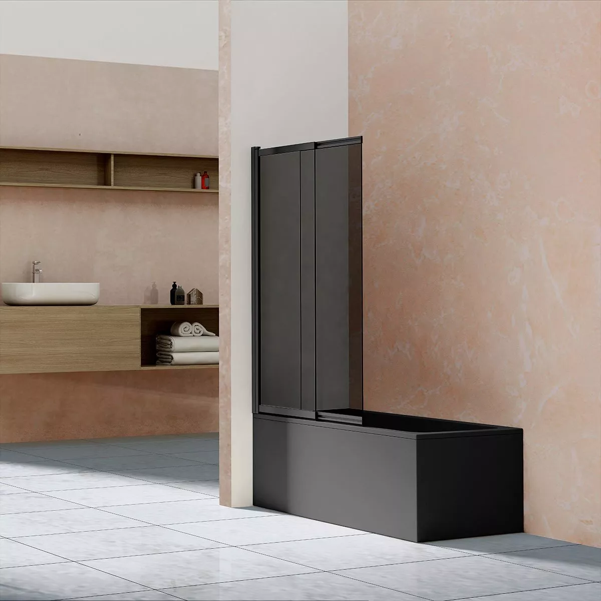 Шторка на ванну Vincea VSB-1E100CGB 100 см, профиль чёрный, стекло тонированное
Шторка на ванну Vincea VSB-1E100CGB 100 см, профиль чёрный, стекло тонированное
