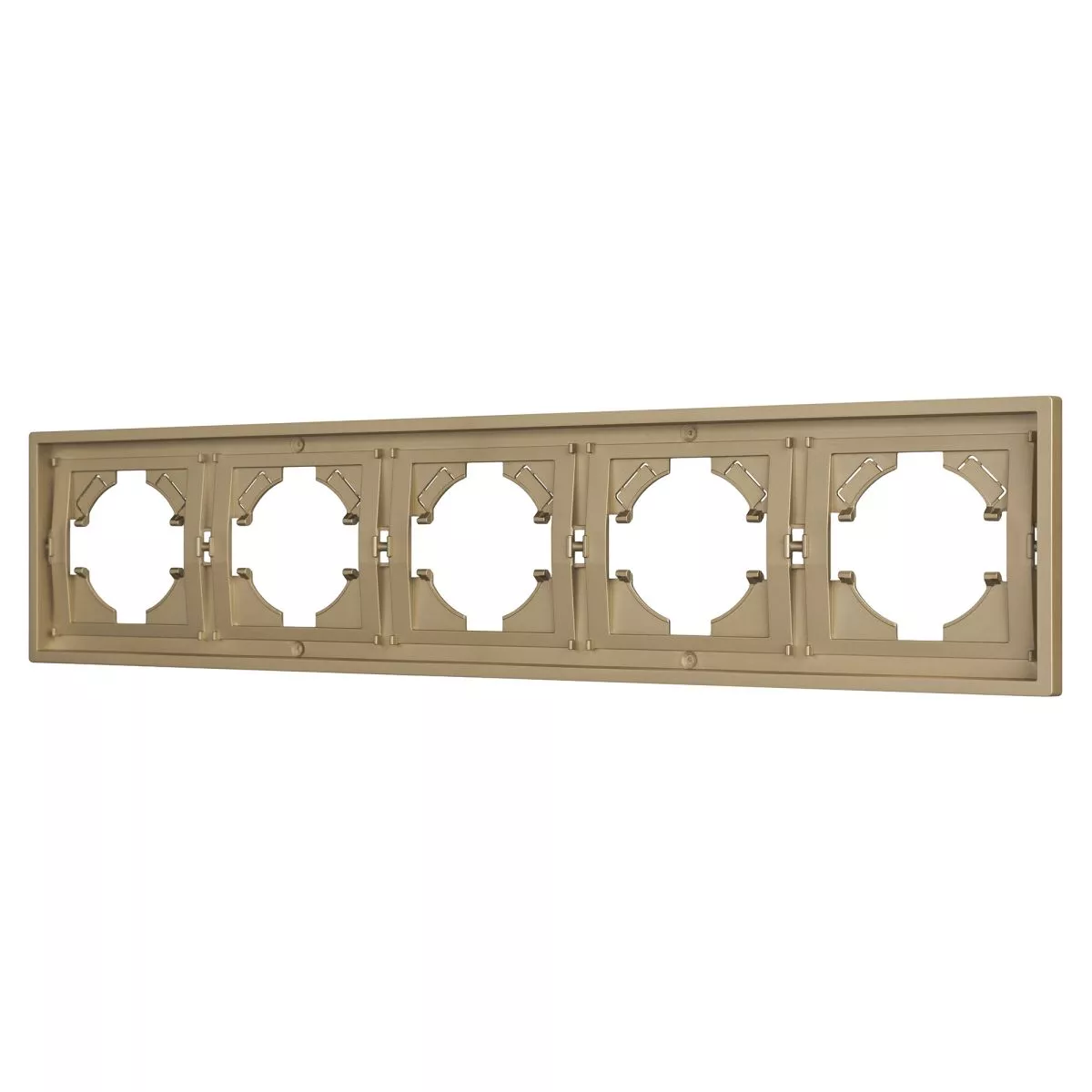 Рамка пластиковая на 5 постов Arlight FRM-TENDO-SFPL-5-GD 054658
Рамка пластиковая на 5 постов Arlight FRM-TENDO-SFPL-5-GD 054658