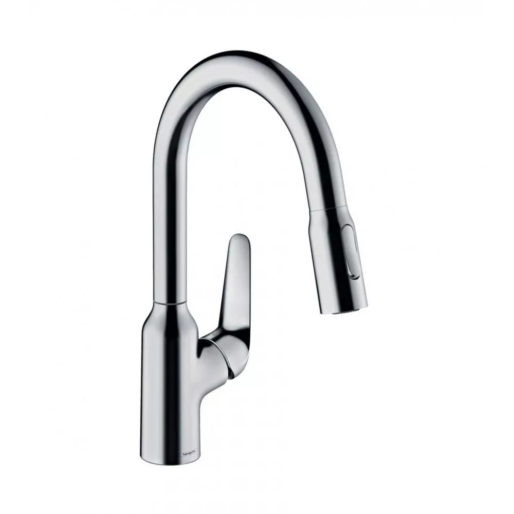 Кухонный смеситель однорычажный, 180, с вытяжным душем, 2jet Hansgrohe 71801000
Кухонный смеситель однорычажный, 180, с вытяжным душем, 2jet Hansgrohe 71801000