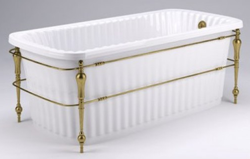 Ванна из искусственного камня Migliore Olivia 24378 174x80 белая, каркас бронза
Ванна из искусственного камня Migliore Olivia 24378 174x80 белая, каркас бронза
