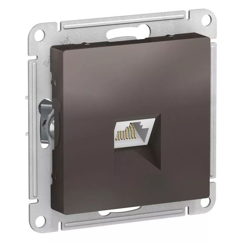 Розетка компьютерная RJ45 Schneider Electric AtlasDesign 5e кат UTP мокко ATN000683
Розетка компьютерная RJ45 Schneider Electric AtlasDesign 5e кат UTP мокко ATN000683