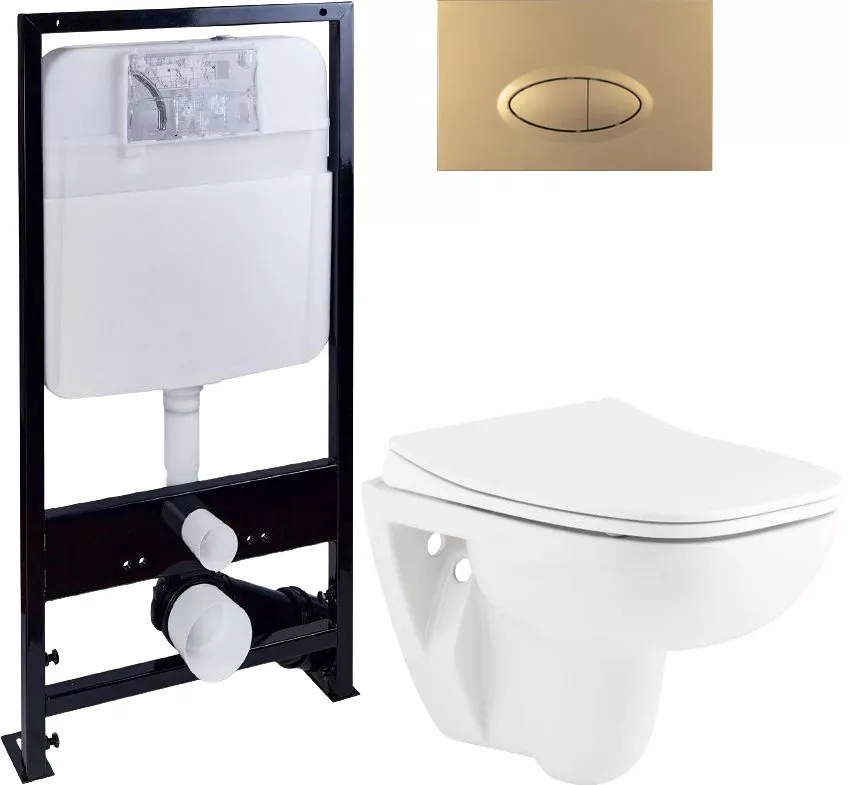 Комплект Унитаз подвесной Seramiksan Petite A101002H + Система инсталляции для унитазов EWRIKA ProLT 0026-2020 + Кнопка смыва EWRIKA 0053 золото матовое
Комплект Унитаз подвесной Seramiksan Petite A101002H + Система инсталляции для унитазов EWRIKA ProLT 0026-2020 + Кнопка смыва EWRIKA 0053 золото матовое