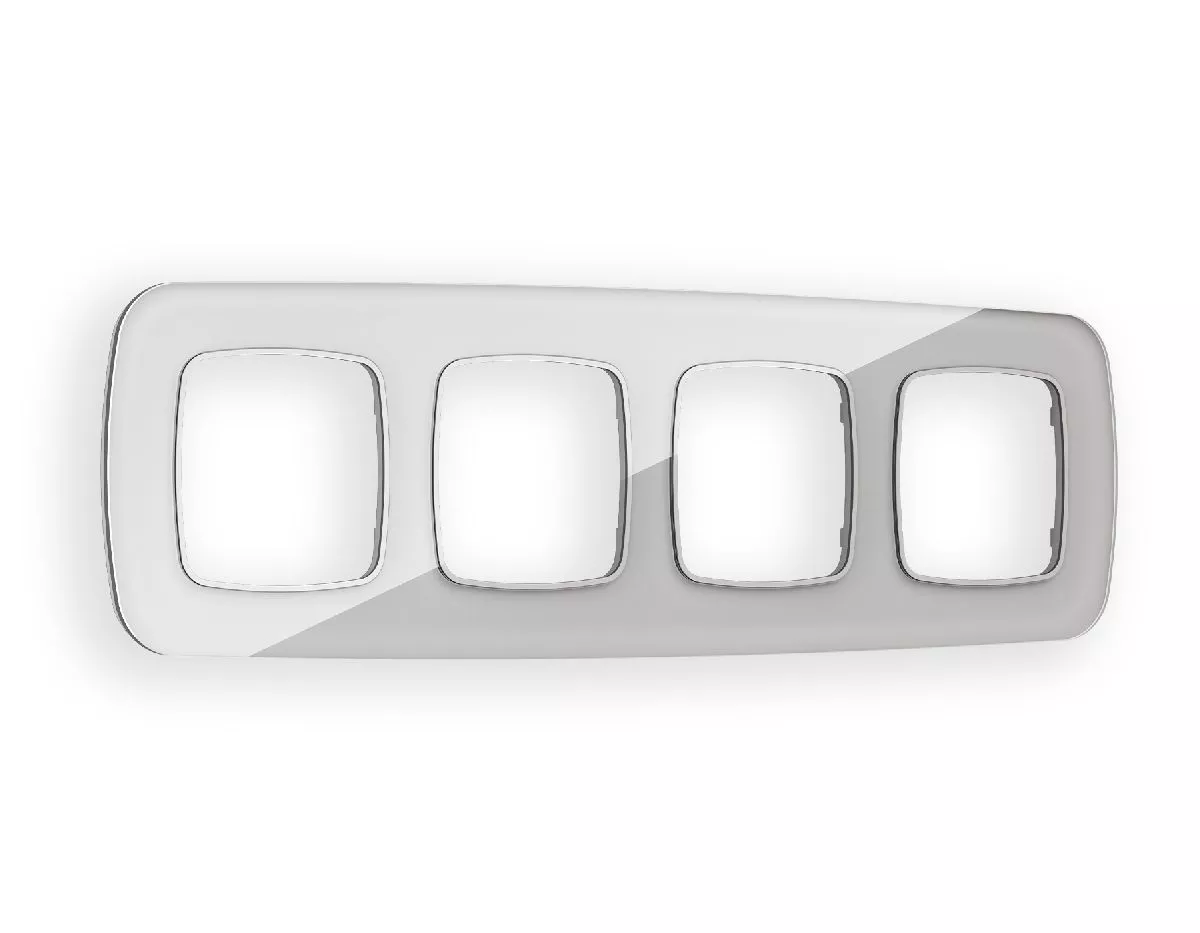 Рамка четырехместная Ambrella Volt Radian OF320404
Рамка четырехместная Ambrella Volt Radian OF320404