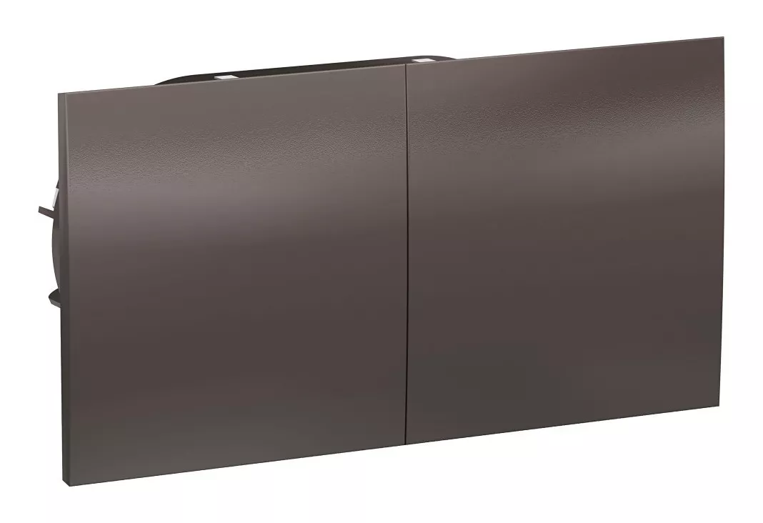 Розетка с/з двойная, со шторками, с крышкой, 16А, в сборе Systeme Electric AtlasDesign Мокко ATN000628
Розетка с/з двойная, со шторками, с крышкой, 16А, в сборе Systeme Electric AtlasDesign Мокко ATN000628
