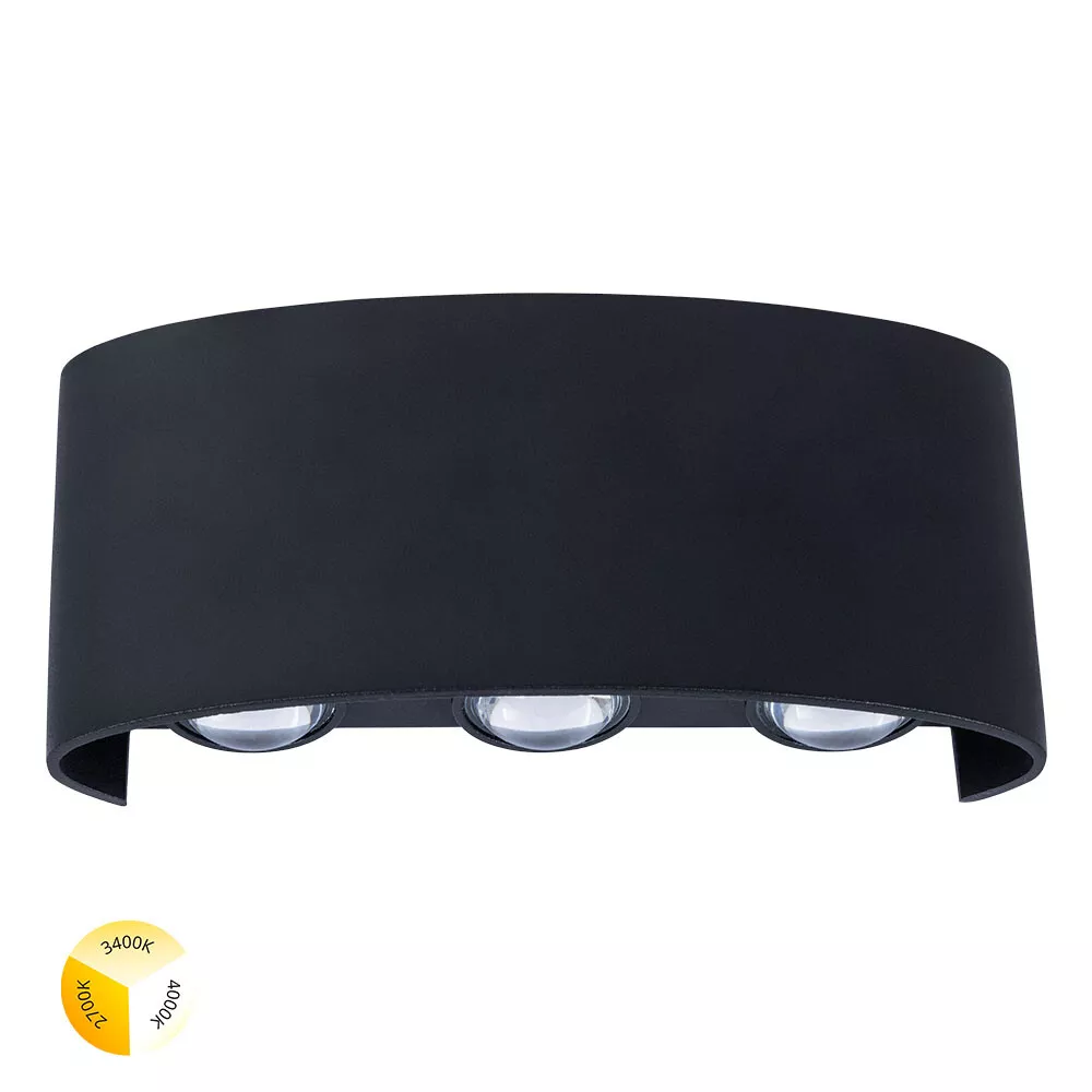 Уличный настенный светильник Arte Lamp Bosto A3722AL-6BK
Уличный настенный светильник Arte Lamp Bosto A3722AL-6BK