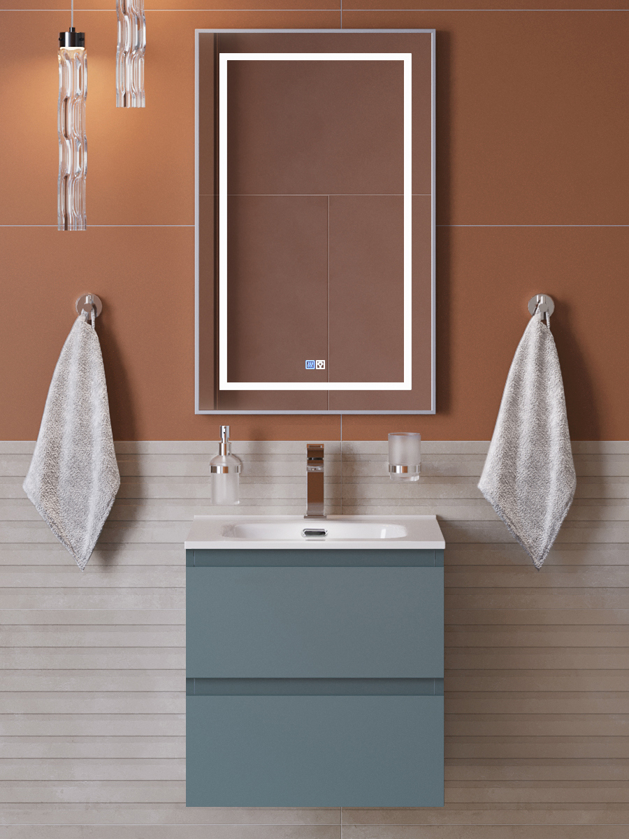 Мебель для ванной комнаты BelBagno Kraft 39 50 подвесная, матовая голубая, раковина bb500/390etl
Мебель для ванной комнаты BelBagno Kraft 39 50 подвесная, матовая голубая, раковина bb500/390etl