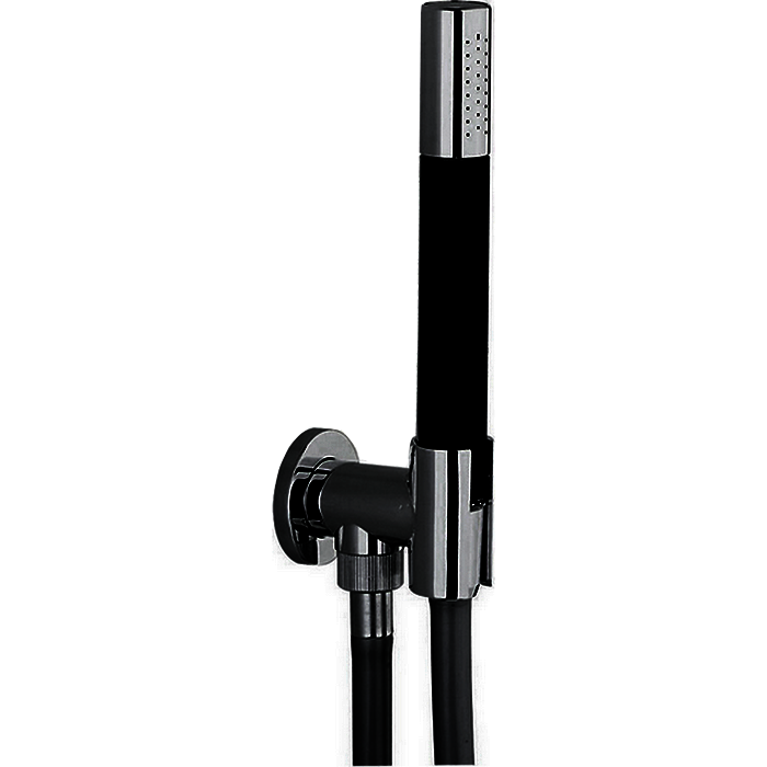 CISAL Shower Душевой гарнитур:ручная лейка,шланг 150 см,вывод с держателем, цвет черный матовый
CISAL Shower Душевой гарнитур:ручная лейка,шланг 150 см,вывод с держателем, цвет черный матовый