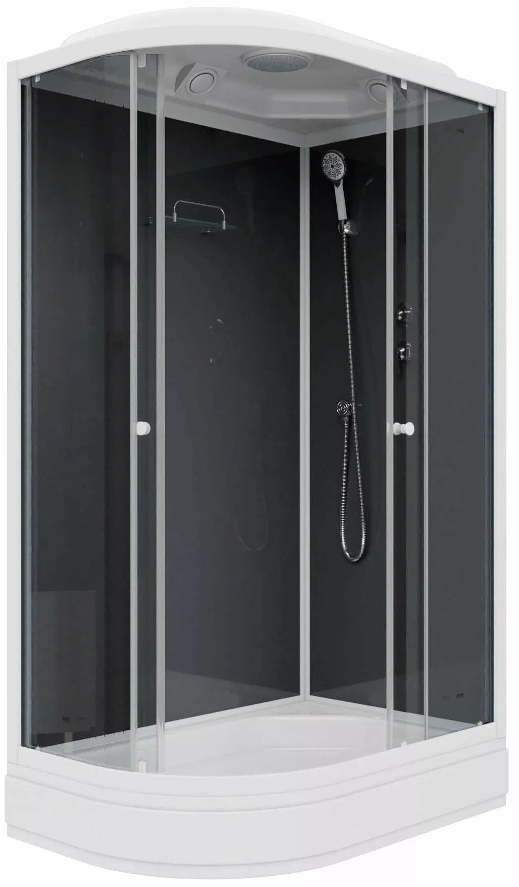 Душевая кабина Parly Classic Эконом 120х80 R CM121R профиль белый, стекло тонированное
Душевая кабина Parly Classic Эконом 120х80 R CM121R профиль белый, стекло тонированное