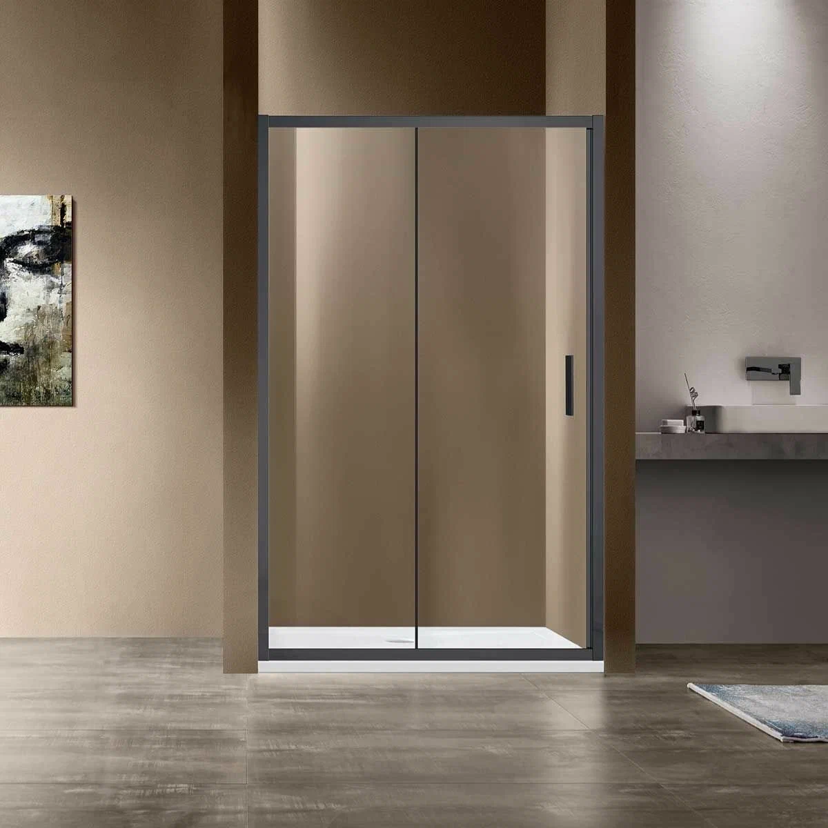 Душевая дверь в нишу Vincea Garda VDS-1G120CLGM 120 см, профиль вороненая сталь, стекло прозрачное
Душевая дверь в нишу Vincea Garda VDS-1G120CLGM 120 см, профиль вороненая сталь, стекло прозрачное