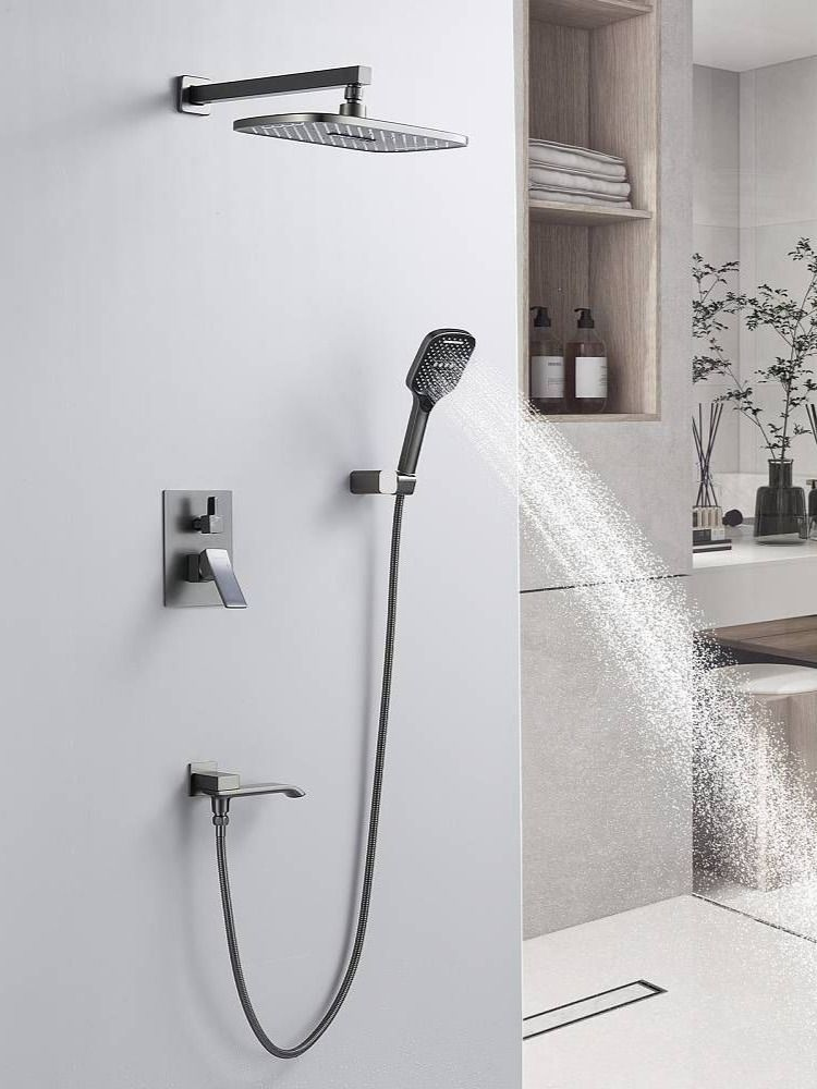 Душевая система встраиваемая Shevanik S4035T, оружейная сталь
Душевая система встраиваемая Shevanik S4035T, оружейная сталь