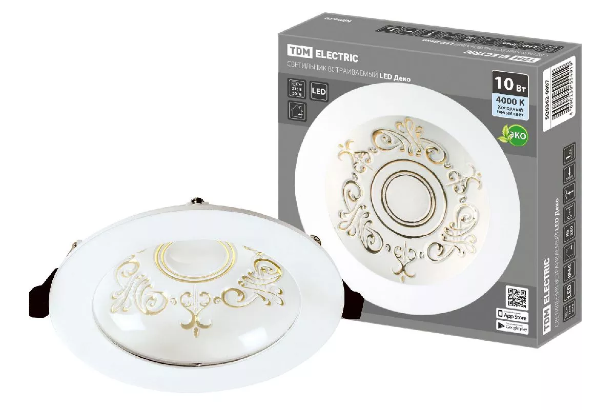 Встраиваемый светодиодный светильник TDM Electric Led Деко SQ0362-0007
Встраиваемый светодиодный светильник TDM Electric Led Деко SQ0362-0007