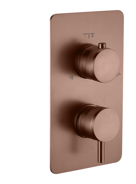 Термостатический смеситель встраиваемый Boheme Cell 135-3-BRB С ВНУТРЕННЕЙ ЧАСТЬЮ, brushed bronze
Термостатический смеситель встраиваемый Boheme Cell 135-3-BRB С ВНУТРЕННЕЙ ЧАСТЬЮ, brushed bronze