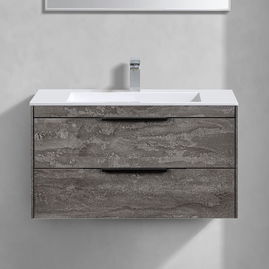 Тумба с раковиной Vincea Chiara 2D 80, 2 ящика, камень, с белой раковиной
Тумба с раковиной Vincea Chiara 2D 80, 2 ящика, камень, с белой раковиной