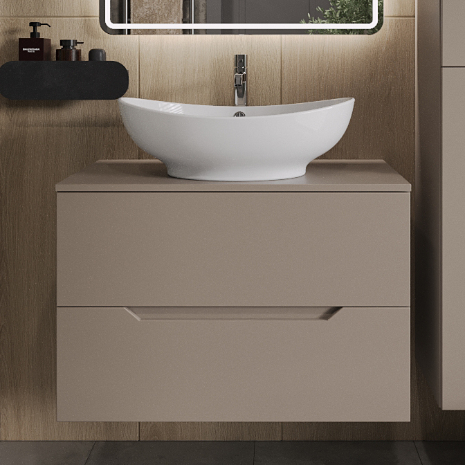 Тумба с раковиной Orange Line 80 подвесная, 2 ящика, матовый латте с раковиной B08-585w
Тумба с раковиной Orange Line 80 подвесная, 2 ящика, матовый латте с раковиной B08-585w