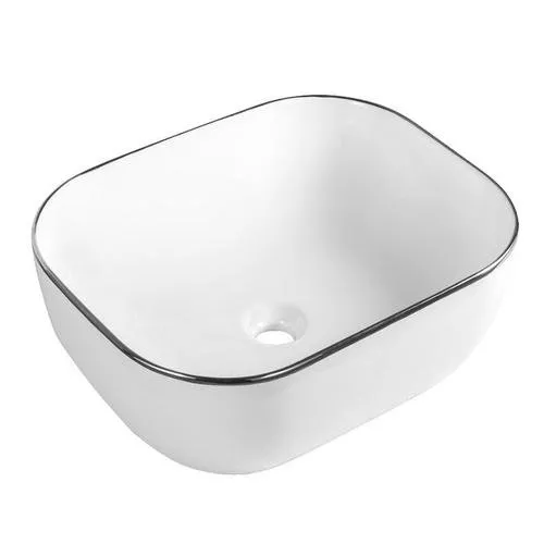 Раковина накладная CeramaLux 50х40 D1302H011 белый, боковые края хромированные
Раковина накладная CeramaLux 50х40 D1302H011 белый, боковые края хромированные