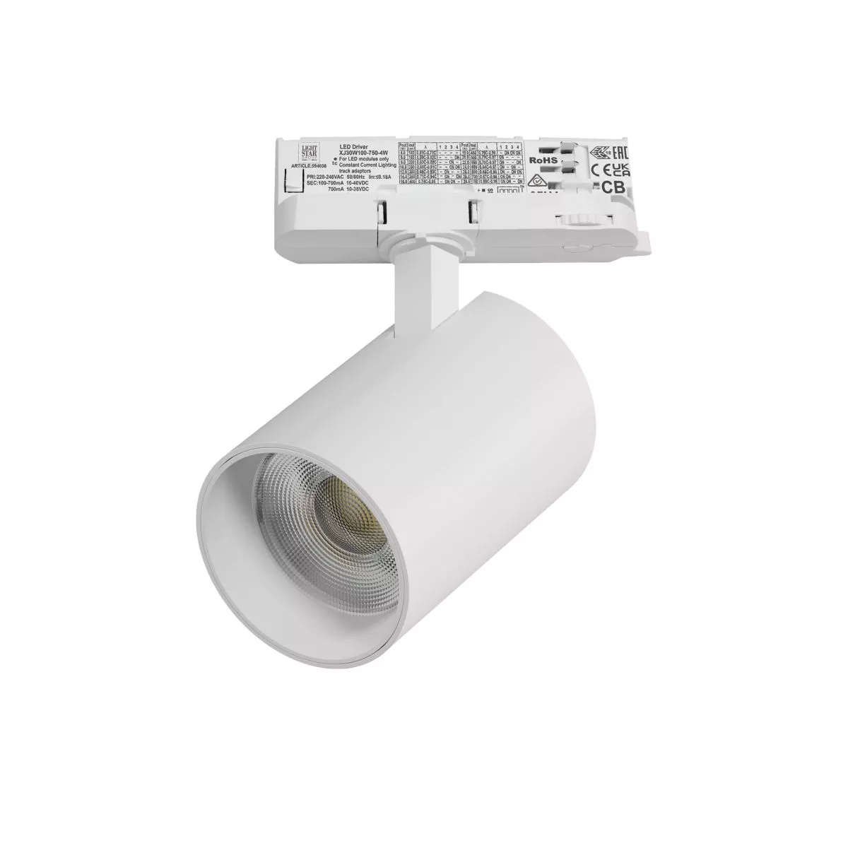 Трековый трехфазный светильник Quattro LED с адаптером Lightstar Alta Base A5336QT
Трековый трехфазный светильник Quattro LED с адаптером Lightstar Alta Base A5336QT