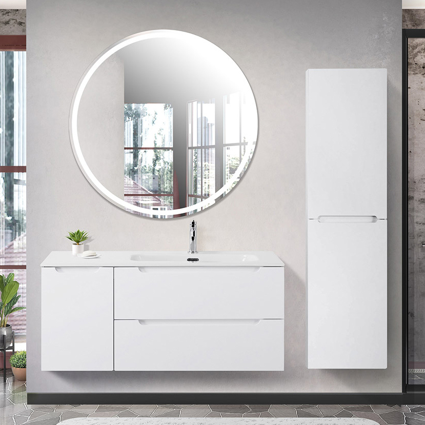 Мебель для ванной комнаты BelBagno Etna 120 R 2 ящика, дверца, bianco lucido
Мебель для ванной комнаты BelBagno Etna 120 R 2 ящика, дверца, bianco lucido