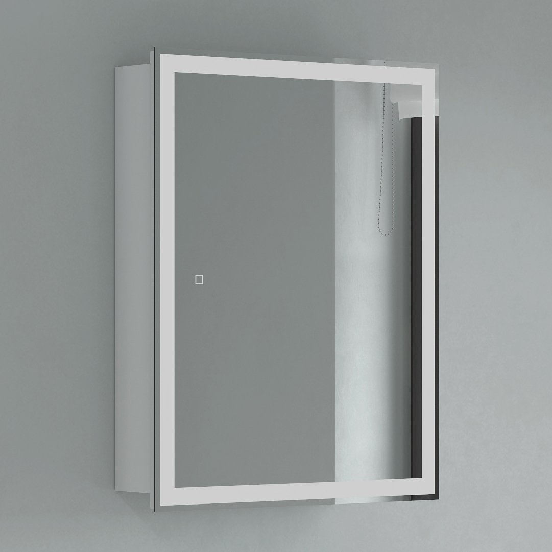 Зеркало-шкаф Corozo Толедо 50 с подсветкой
Зеркало-шкаф Corozo Толедо 50 с подсветкой