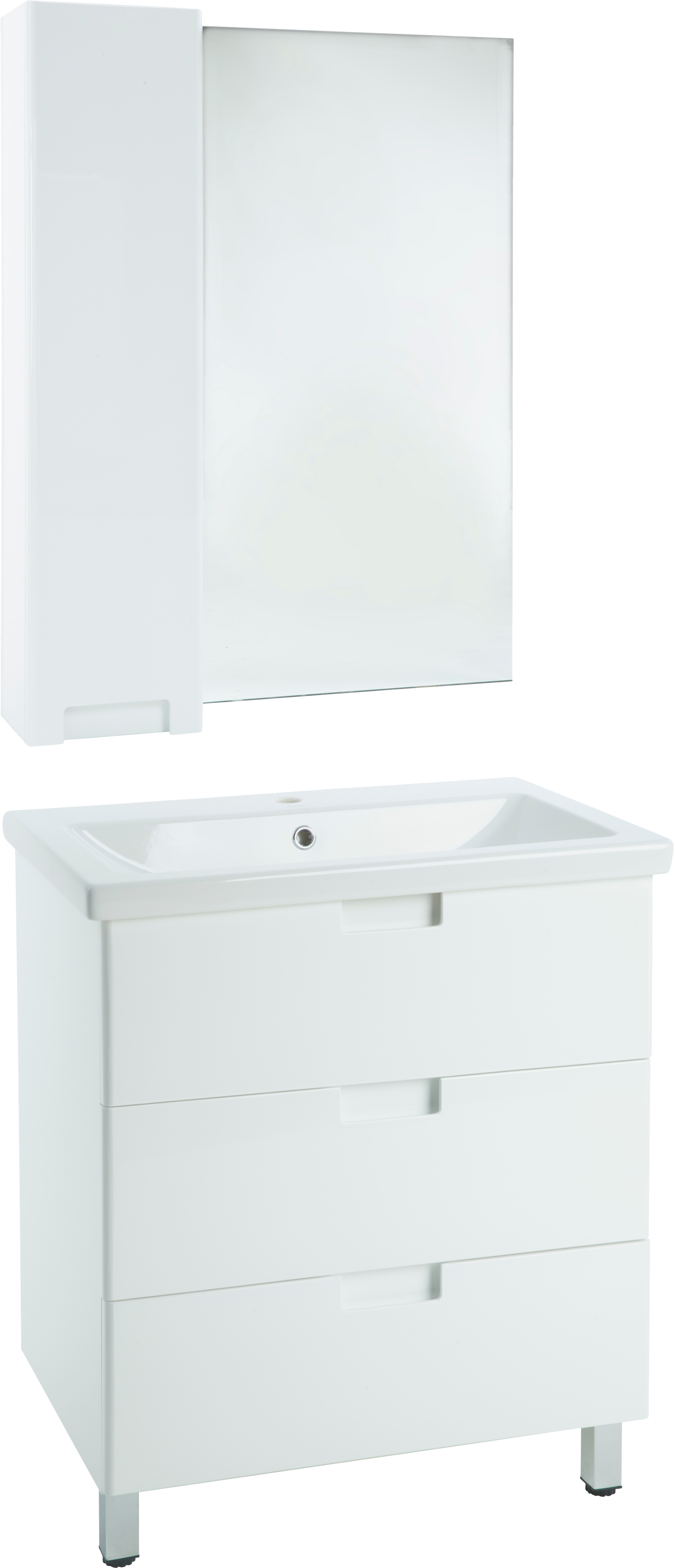 Мебель для ванной комнаты Bellezza Пегас 60 напольная, белая
Мебель для ванной комнаты Bellezza Пегас 60 напольная, белая