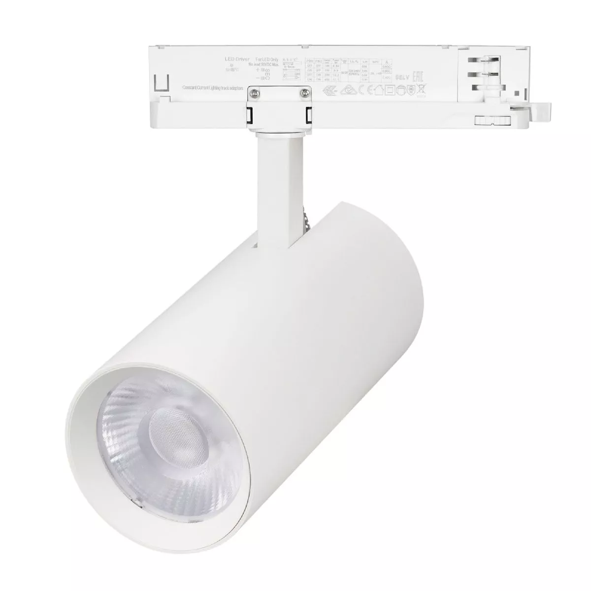 Трековый трехфазный светильник Arlight LGD-GERA-4TR-R90-40W Warm3000 (WH, 15 deg, 230V) 055162
Трековый трехфазный светильник Arlight LGD-GERA-4TR-R90-40W Warm3000 (WH, 15 deg, 230V) 055162
