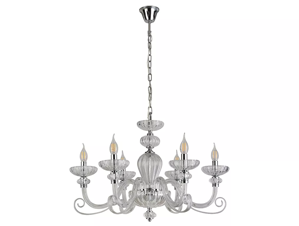 Подвесные люстры Newport 8626/C chrome clear М0071525
Подвесные люстры Newport 8626/C chrome clear М0071525