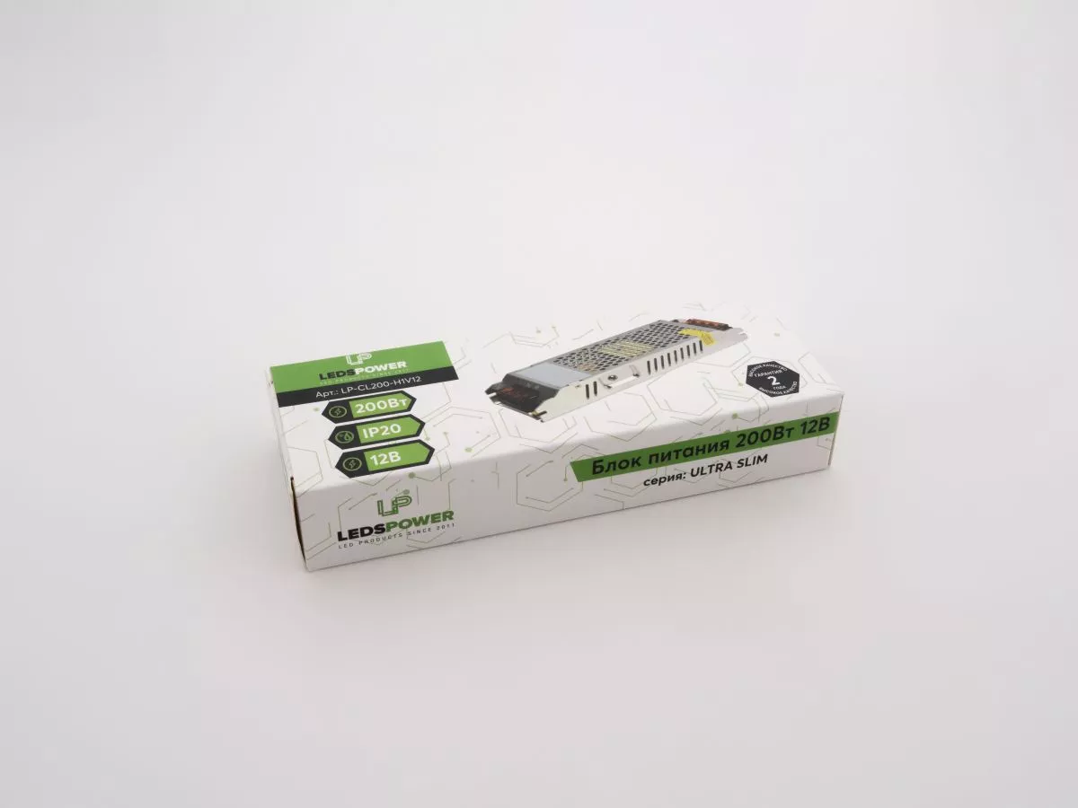 Блок питания LEDS POWER 200Вт 12В ULTRA SLIM 000855
Блок питания LEDS POWER 200Вт 12В ULTRA SLIM 000855
