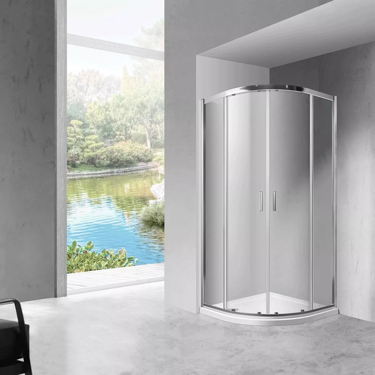 Душевой уголок Vincea Scala VSQ-2SC100CL 100x100, профиль хром, стекло прозрачное
Душевой уголок Vincea Scala VSQ-2SC100CL 100x100, профиль хром, стекло прозрачное