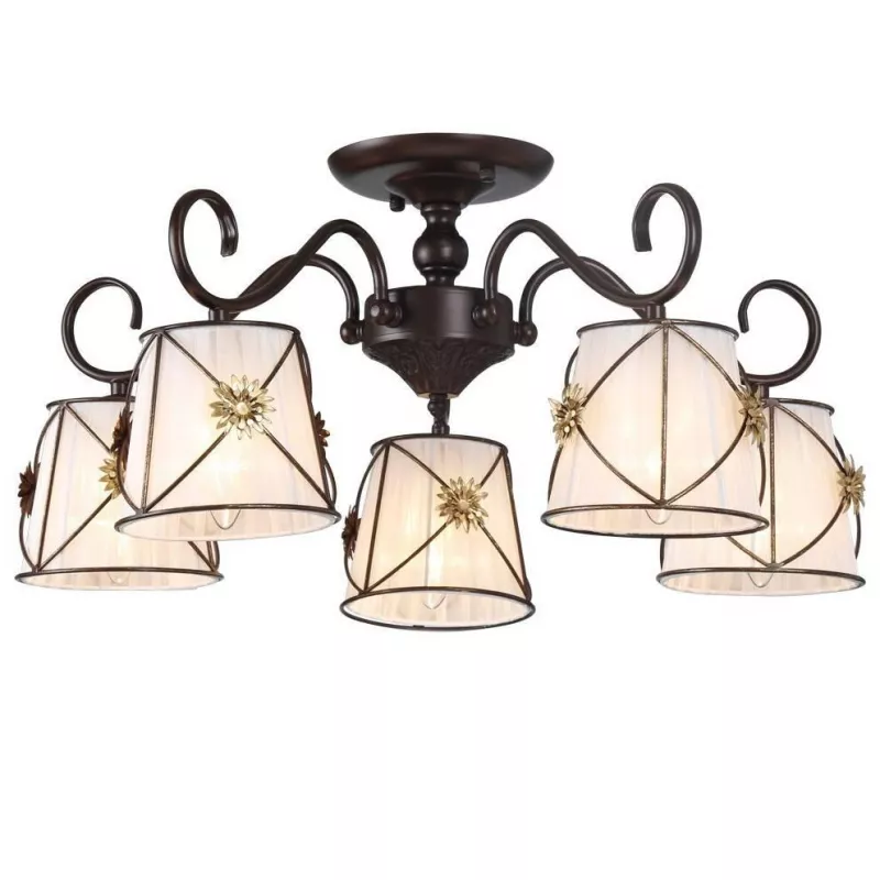 Потолочная люстра Arte Lamp 72 A5495PL-5BR
Потолочная люстра Arte Lamp 72 A5495PL-5BR