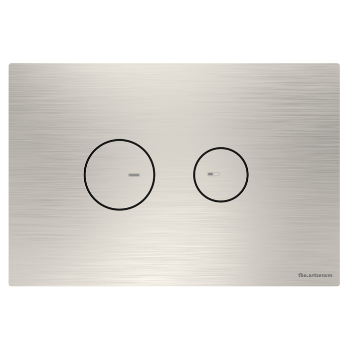 ARTCERAM (INOX 714) Металлическая клавиша смыва 245х165, 2 режима, нержавеющая сталь INOX, цвет Steel
ARTCERAM (INOX 714) Металлическая клавиша смыва 245х165, 2 режима, нержавеющая сталь INOX, цвет Steel