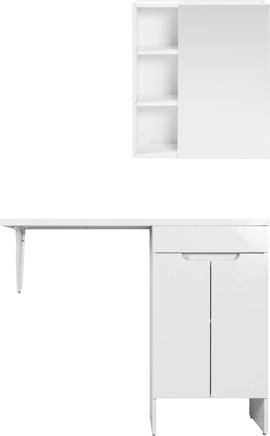 Мебель для ванной комнаты Orange Sistema 110 R под стиральную машину
Мебель для ванной комнаты Orange Sistema 110 R под стиральную машину