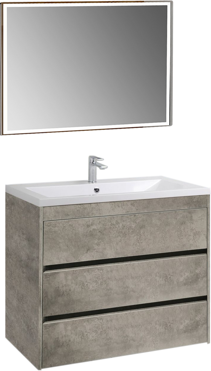 Мебель для ванной комнаты Art&Max Семья (Family) 90, напольная, Cemento Veneto
Мебель для ванной комнаты Art&Max Семья (Family) 90, напольная, Cemento Veneto