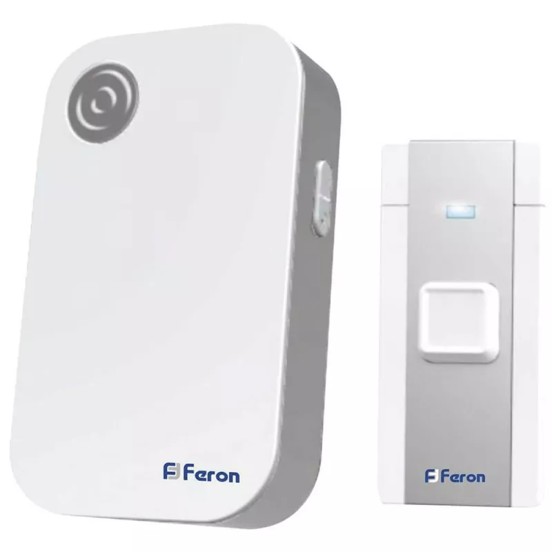 Звонок дверной беспроводной Feron E372 23685
Звонок дверной беспроводной Feron E372 23685