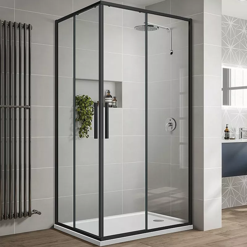 Душевой уголок Vincea Slim-U VSS-2SU900CLB 90x90 см, профиль матовый черный, стекло прозрачное
Душевой уголок Vincea Slim-U VSS-2SU900CLB 90x90 см, профиль матовый черный, стекло прозрачное