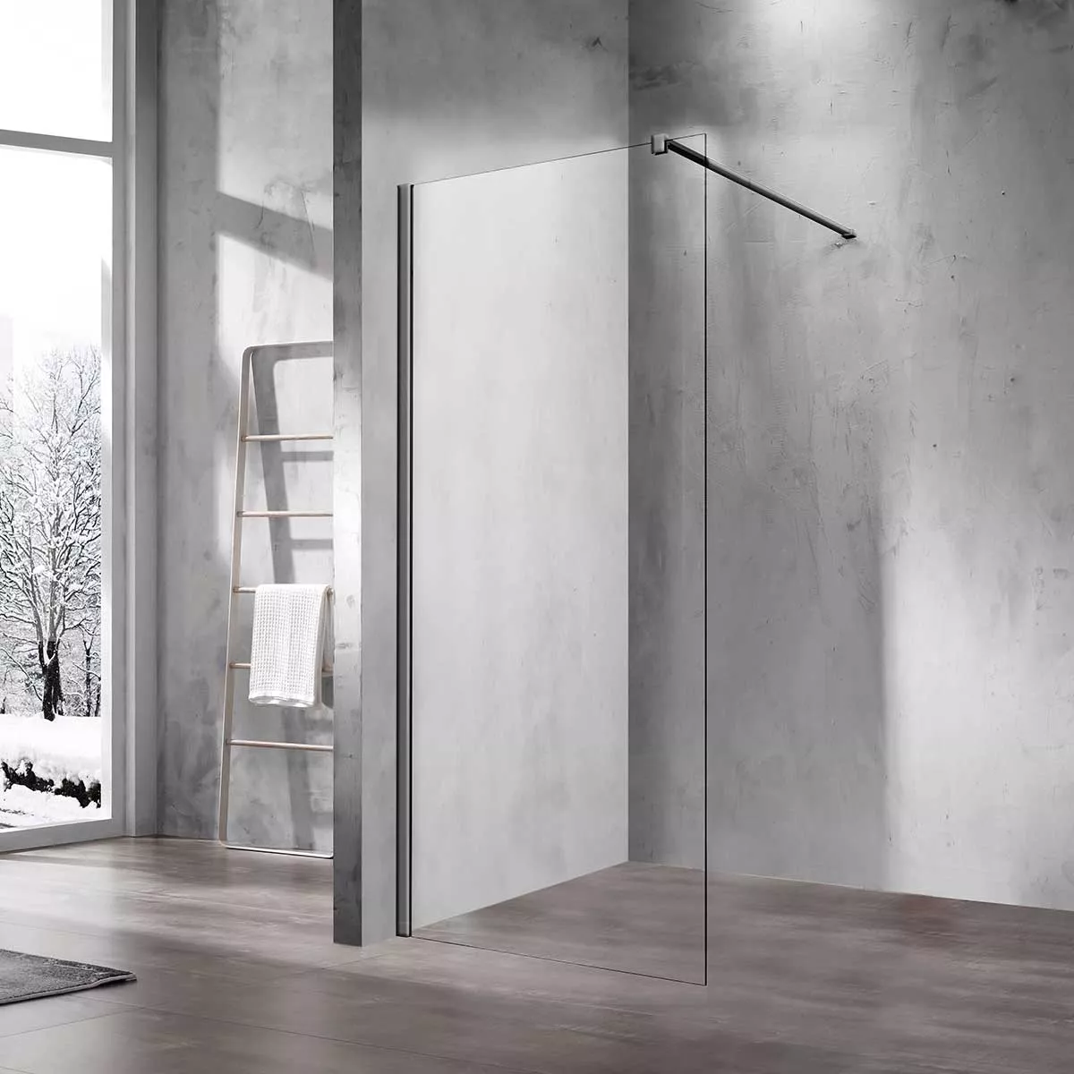 Душевая перегородка Vincea Walk-In 70х200 вороненая сталь стекло прозрачное
Душевая перегородка Vincea Walk-In 70х200 вороненая сталь стекло прозрачное
