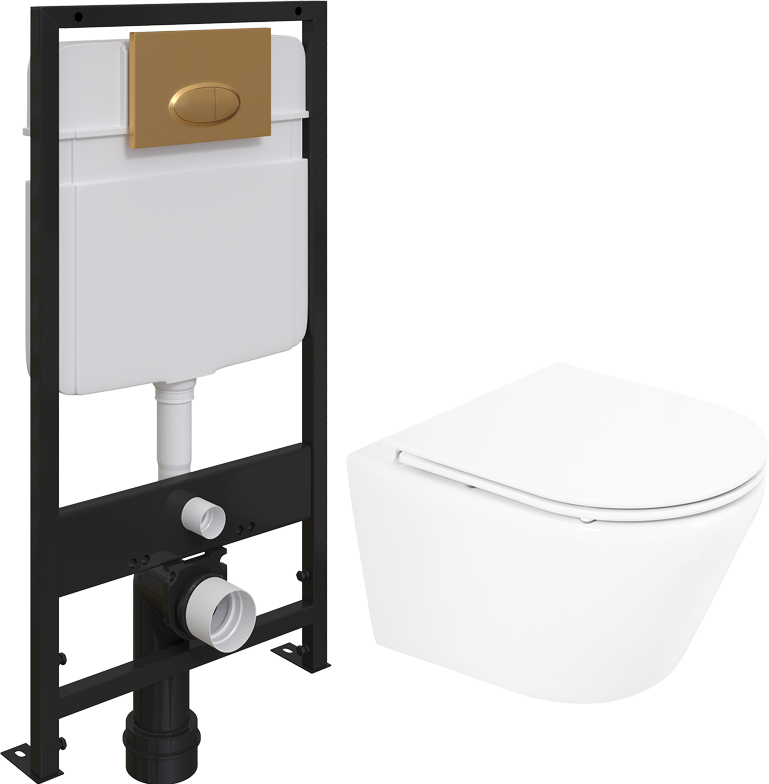 Комплект Унитаз подвесной BelBagno Tre BB8001CHR/SC + Система инсталляции для унитазов EWRIKA ProLT 0026-2020 + Кнопка смыва EWRIKA 0053 золото матов
Комплект Унитаз подвесной BelBagno Tre BB8001CHR/SC + Система инсталляции для унитазов EWRIKA ProLT 0026-2020 + Кнопка смыва EWRIKA 0053 золото матов