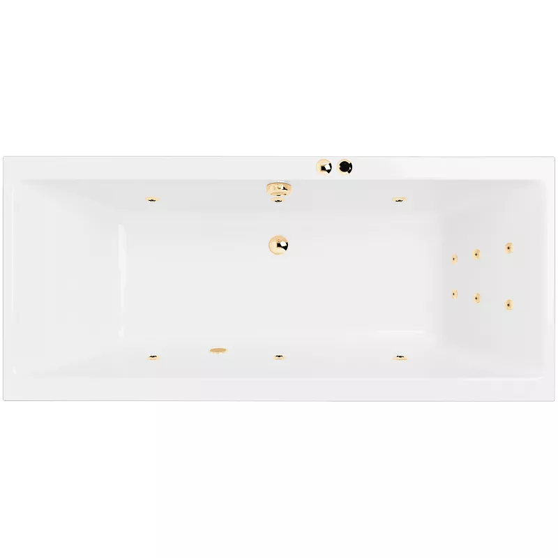 Акриловая ванна Excellent Pryzmat Slim 170x75 белая золото с гидромассажем
Акриловая ванна Excellent Pryzmat Slim 170x75 белая золото с гидромассажем