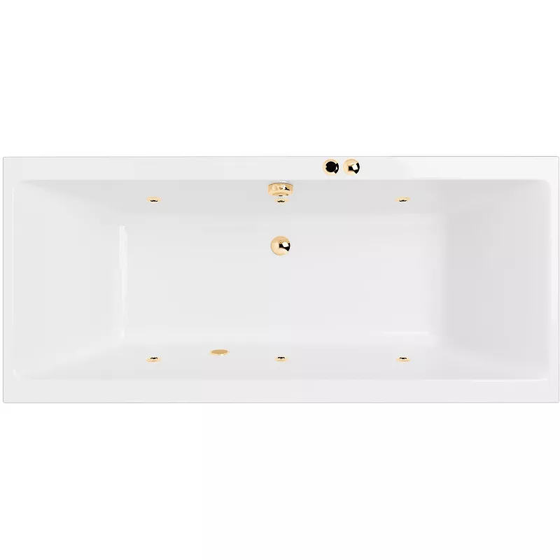 Акриловая ванна Excellent Pryzmat Slim 180x80 белая золото с гидромассажем
Акриловая ванна Excellent Pryzmat Slim 180x80 белая золото с гидромассажем