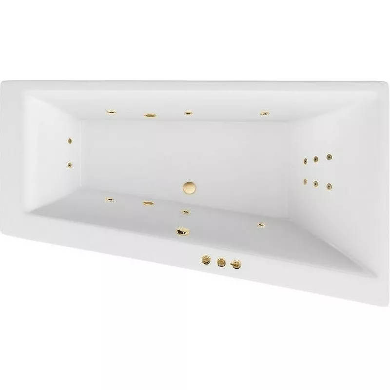 Акриловая ванна Excellent Sfera Slim 170х100 правая белая золото с гидромассажем
Акриловая ванна Excellent Sfera Slim 170х100 правая белая золото с гидромассажем