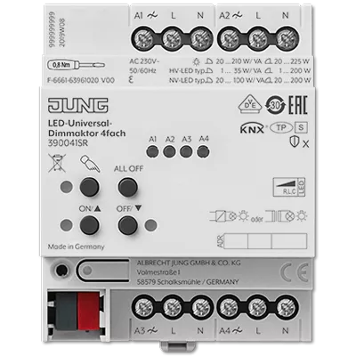 Диммер Jung 390041SR
Диммер Jung 390041SR