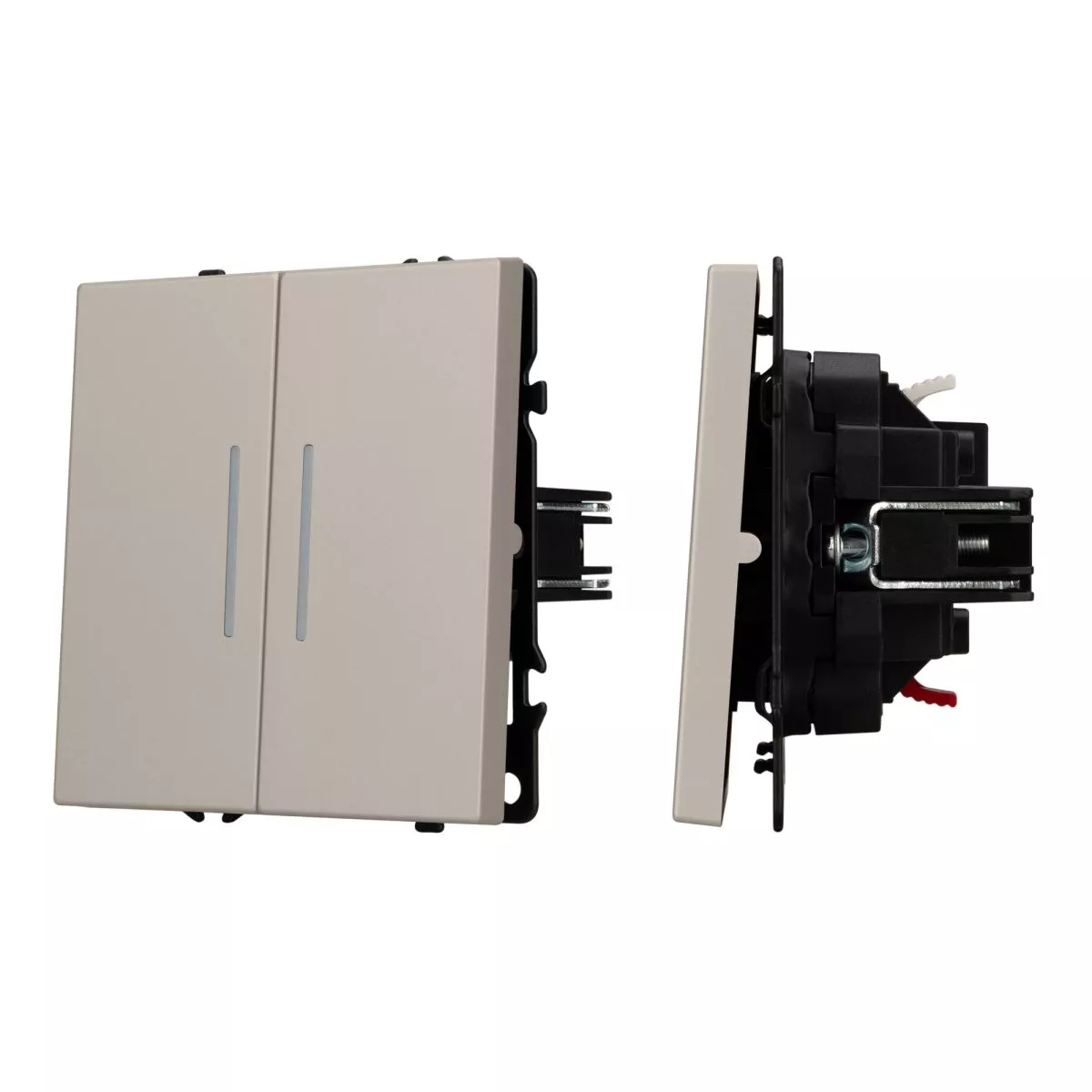 Механизм выключателя двухклавишный непроходной Arlight LED SWT-NOBE-MK02-SFPL-L-CA (230V, 10A) 059417
Механизм выключателя двухклавишный непроходной Arlight LED SWT-NOBE-MK02-SFPL-L-CA (230V, 10A) 059417