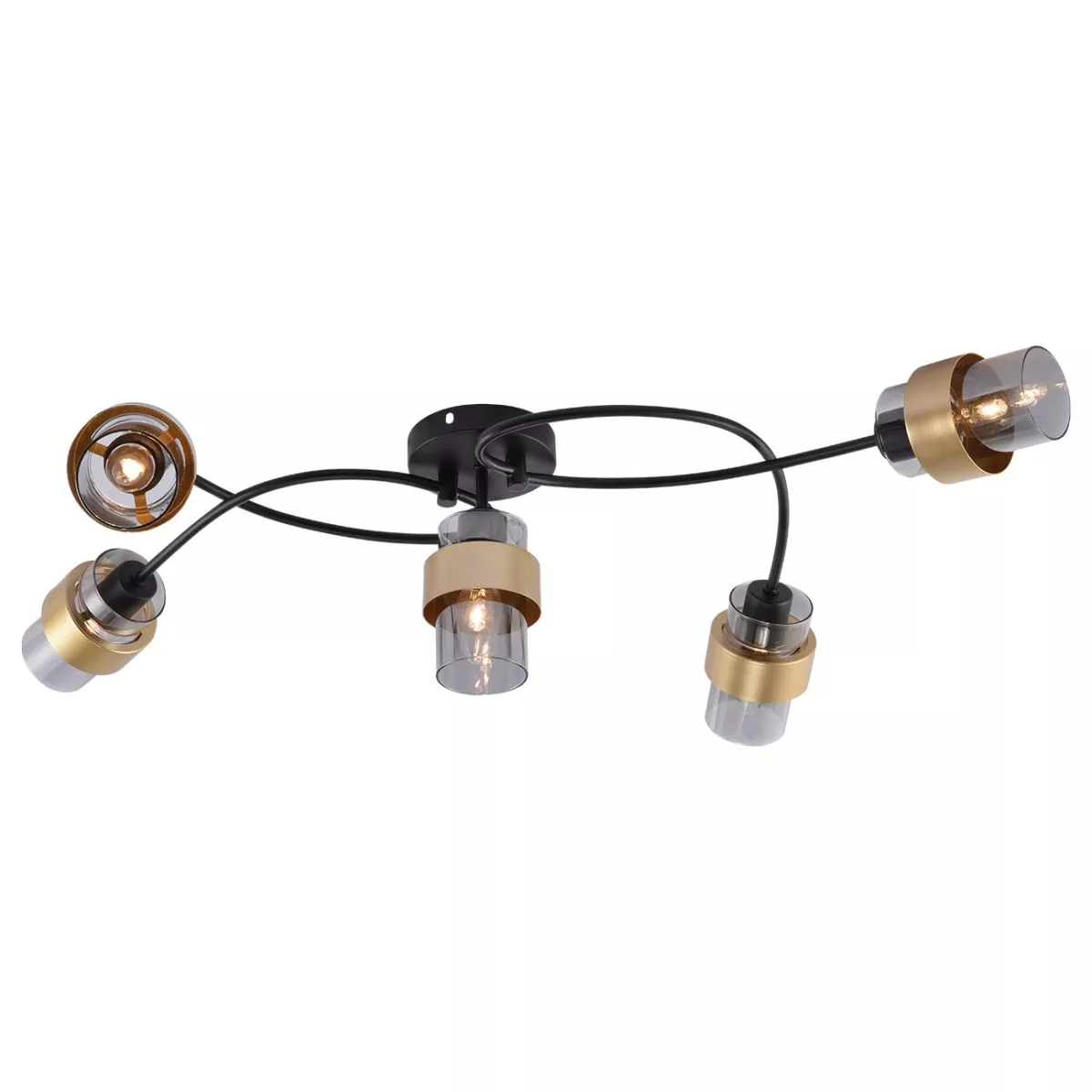 Потолочная люстра Escada Hurricane 1139/5P Black/Gold
Потолочная люстра Escada Hurricane 1139/5P Black/Gold