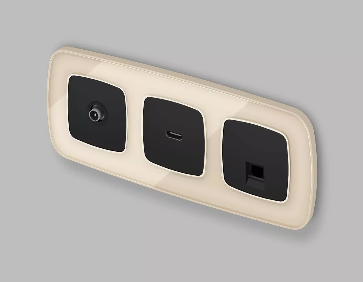 Комплект механизма компьютерной розетки Ambrella Volt RJ-45 (8P8C) CAT6A экранированной с автоматической защитной шторкой OMEGA MO812005 Черный матовый QUANT (OP8120, VM185)
Комплект механизма компьютерной розетки Ambrella Volt RJ-45 (8P8C) CAT6A экранированной с автоматической защитной шторкой OMEGA MO812005 Черный матовый QUANT (OP8120, VM185)