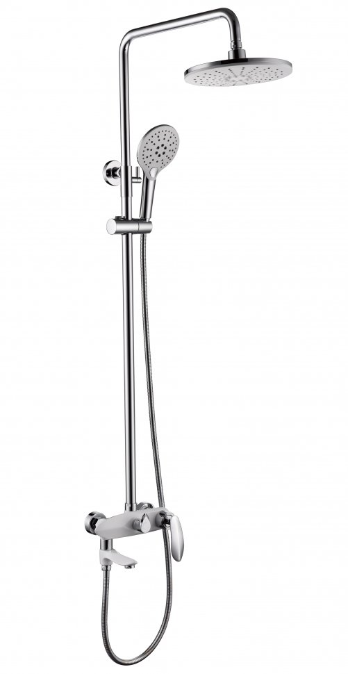 Душевая система Grocenberg GB7001 Белый хром
Душевая система Grocenberg GB7001 Белый хром