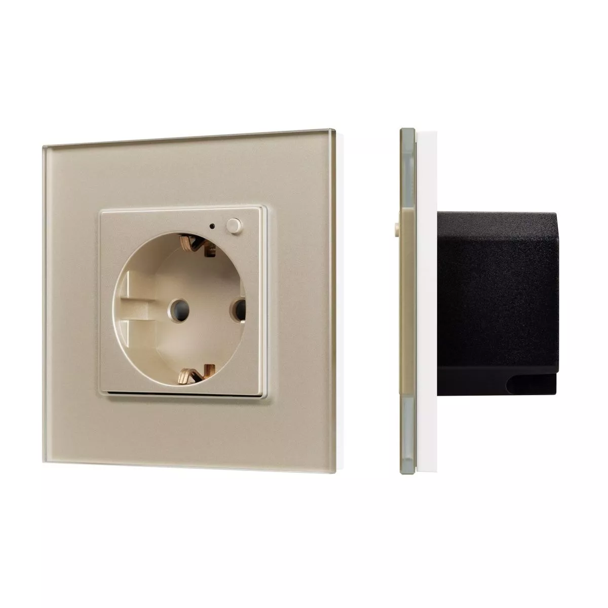 Розетка электрическая с Zigbee управлением Arlight SCT-OMALI-EUZB1-PL-GD (240V, 16A, Zigbee) 050218
Розетка электрическая с Zigbee управлением Arlight SCT-OMALI-EUZB1-PL-GD (240V, 16A, Zigbee) 050218