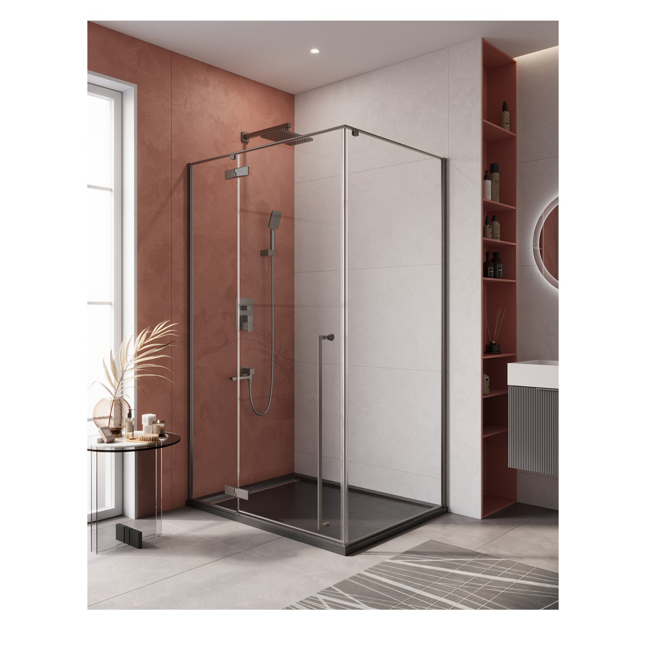 Душевой уголок Cezares Liner AH-1 L 120х90 см, профиль оружейная сталь, стекло прозрачное
Душевой уголок Cezares Liner AH-1 L 120х90 см, профиль оружейная сталь, стекло прозрачное