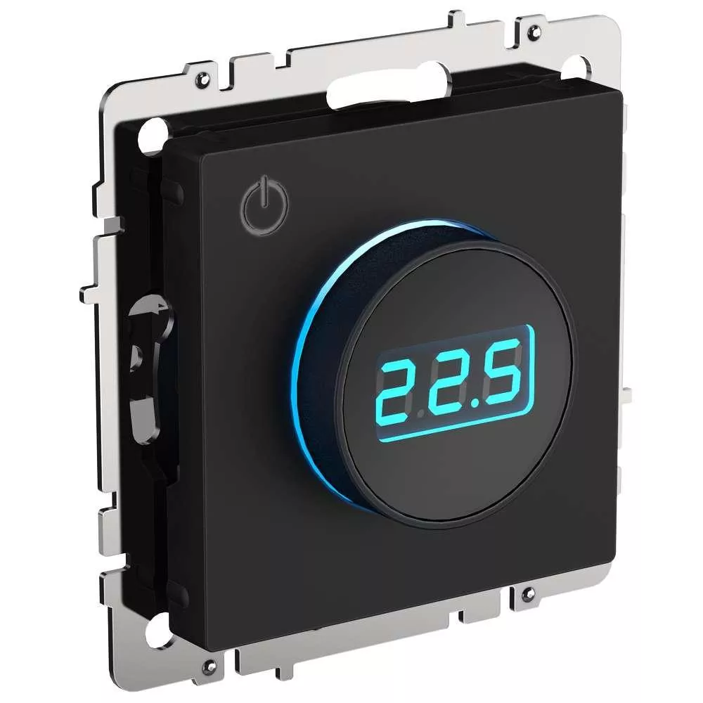 BRITE Термостат электронный с индикацией ТС10-1-БрЧ черный IEK BR-RT11-K02
BRITE Термостат электронный с индикацией ТС10-1-БрЧ черный IEK BR-RT11-K02