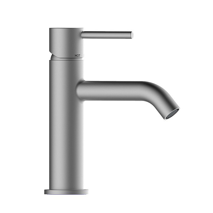 Bossini Teo-M смеситель для раковины, высокий, донный клапан Click-Clack, цвет Brushed Nickel
Bossini Teo-M смеситель для раковины, высокий, донный клапан Click-Clack, цвет Brushed Nickel